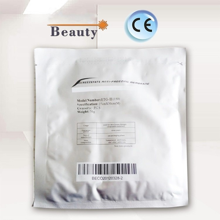 New Loading Anti Freeze Membrane For Cold Slimming Antifreeze Membrane Cryo Pad For Cryolipolysis DHL #013
New Loading Anti Freeze Membrane For Cold Slimming Antifreeze Membrane Cryo Pad For Cryolipolysis DHL #013