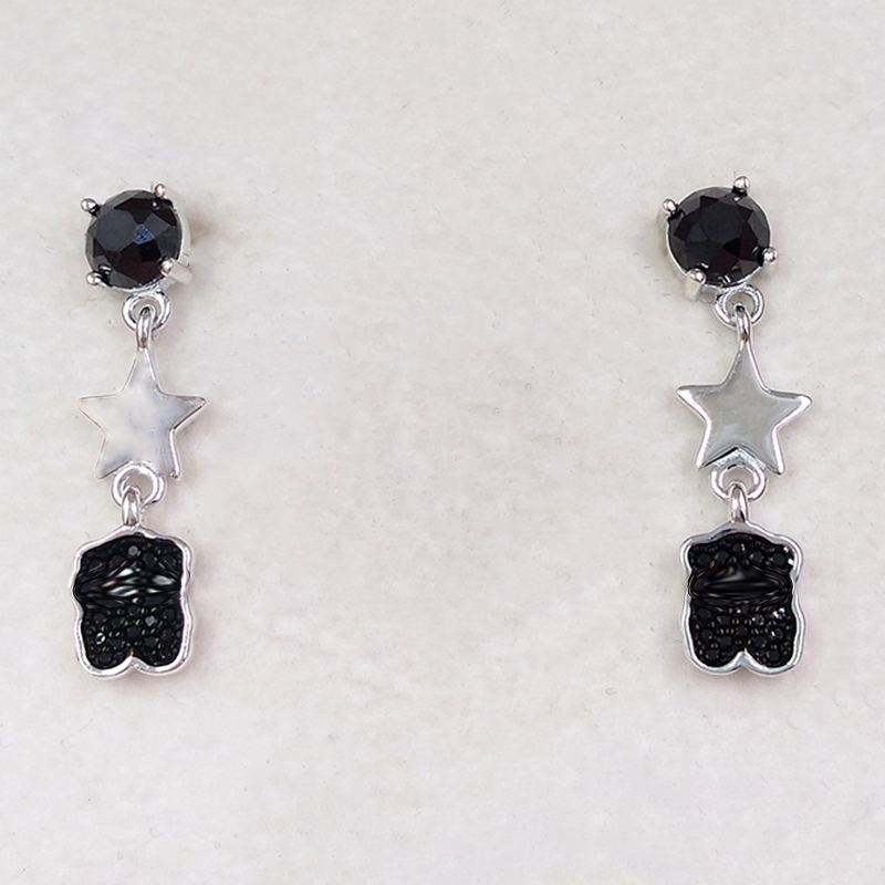 Bear Jewelry 925 Sterling Silver earrings Silver John Earrings Fits European Jewelry Style Gift 512793510
Bear Jewelry 925 Sterling Silver earrings Silver John Earrings Fits European Jewelry Style Gift 512793510