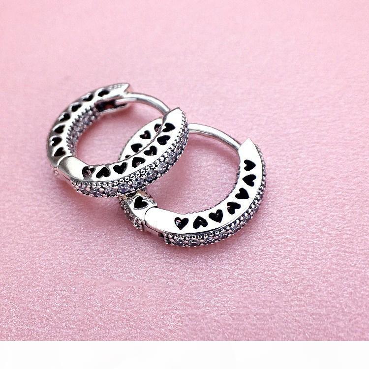 Wholesale-classic CZ diamond stud earrings for Pandora 925 sterling silver with box rose gold-plated ladies earrings holiday gift, Golden;silver
Wholesale-classic CZ diamond stud earrings for Pandora 925 sterling silver with box rose gold-plated ladies earrings holiday gift, Golden;silver