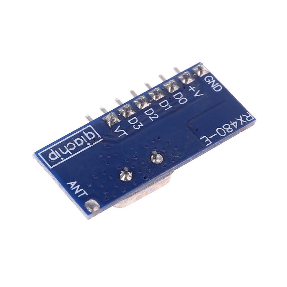 433 Mhz Rf Code Learn Receiver Module 1527 Wireless Decoder 4 Output Channel for Remote Control