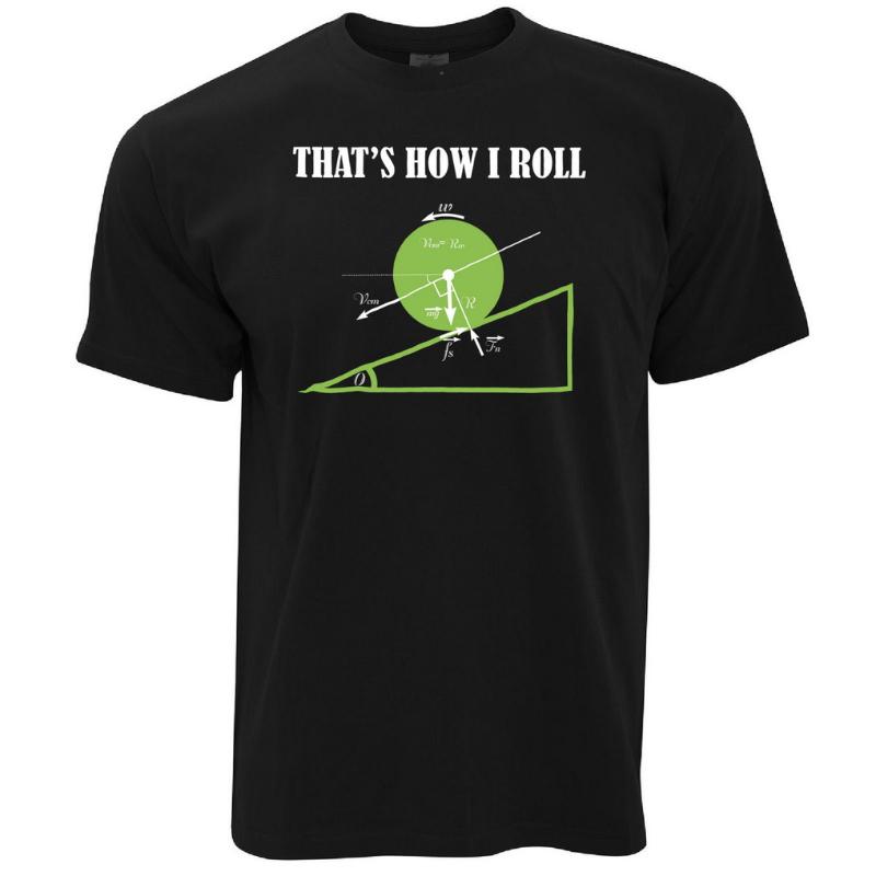 Men's T-Shirts Novelty Math T-Shirt That's How I Roll Physics Joke Nerd Geek Science Gift Streetwear Funny TEE Shirt, We
Men's T-Shirts Novelty Math T-Shirt That's How I Roll Physics Joke Nerd Geek Science Gift Streetwear Funny TEE Shirt, We
