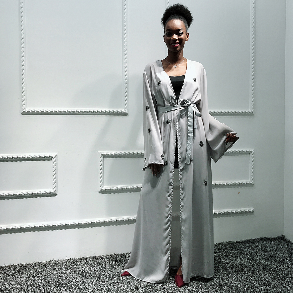 Kaftan Dubai Abaya Kimono Cardigan Hijab Muslim Fashion Dress Caftan Turkish Islamic Clothing Dresses For Women Casual Robe Oman
Kaftan Dubai Abaya Kimono Cardigan Hijab Muslim Fashion Dress Caftan Turkish Islamic Clothing Dresses For Women Casual Robe Oman