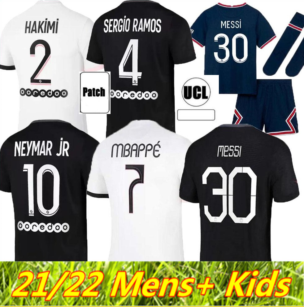 HAKIMI RAMOS maillot de foot 21 22 soccer jersey 2021 MBAPPE NEYMAR shirt men kids hommes enfants MESSI black PSGS Maillots VERRATTI MARQUINHOS KIMPEMBE AWAY
HAKIMI RAMOS maillot de foot 21 22 soccer jersey 2021 MBAPPE NEYMAR shirt men kids hommes enfants MESSI black PSGS Maillots VERRATTI MARQUINHOS KIMPEMBE AWAY