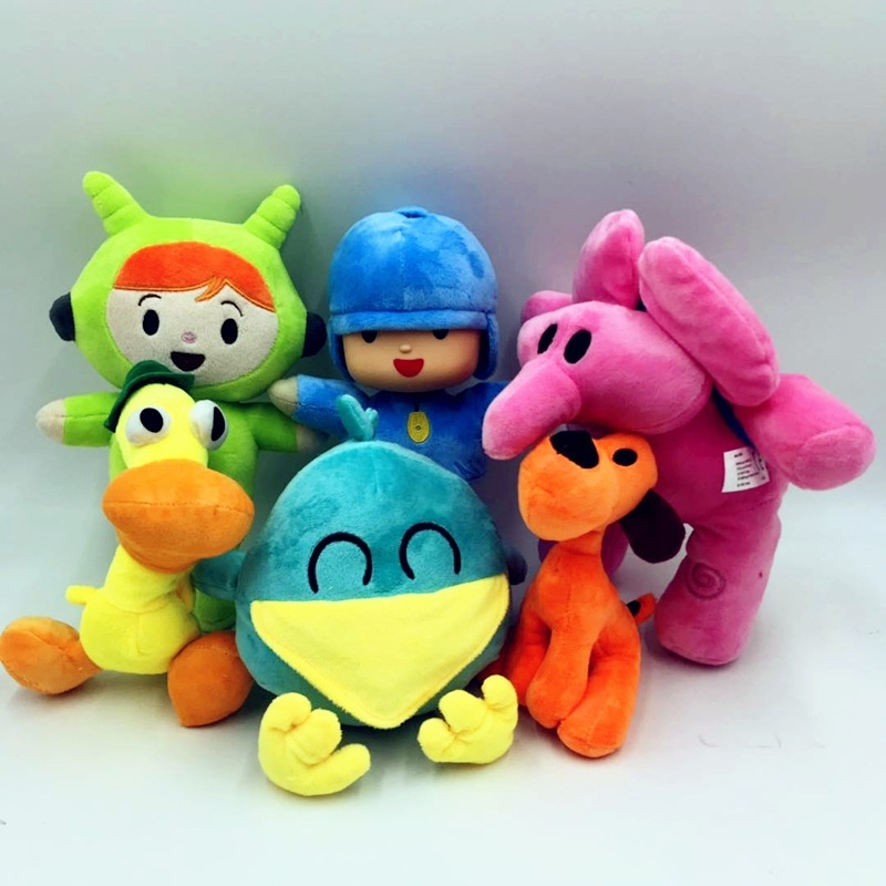 Little p youYou pocoyo Plush Doll Barto duck Lula dog youyou Ellie elephant doll
Little p youYou pocoyo Plush Doll Barto duck Lula dog youyou Ellie elephant doll