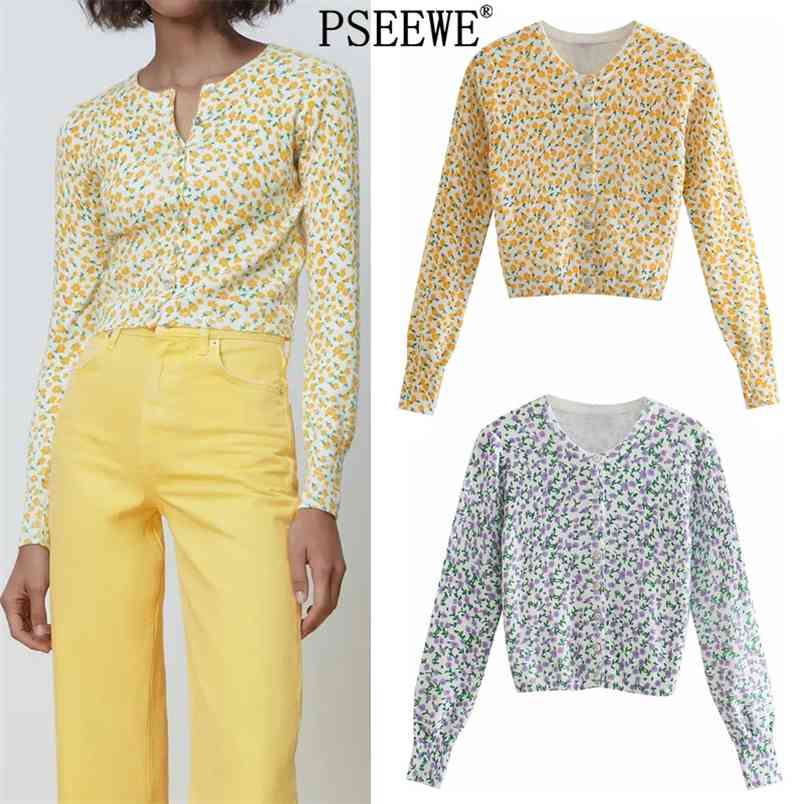 Spring Floral Jacquard Yellow Cropped Cardigan Woman Long Sleeve Knitted Top Women Cottagecore Female Jacket 210519, Violet
Spring Floral Jacquard Yellow Cropped Cardigan Woman Long Sleeve Knitted Top Women Cottagecore Female Jacket 210519, Violet