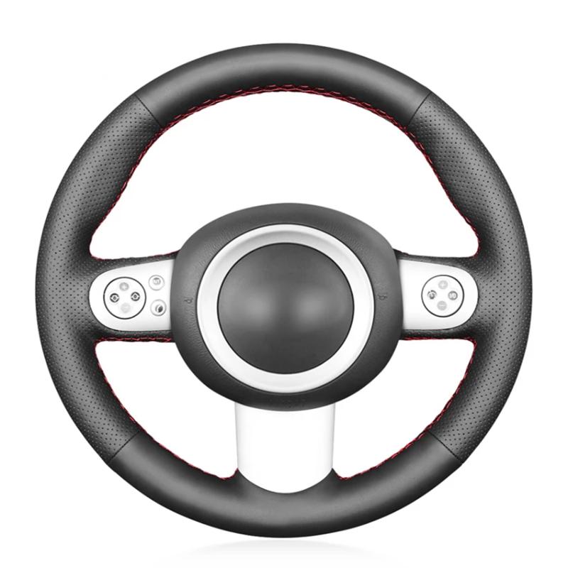Steering Wheel Covers Hand-stitched Black Artificial Leather Car Cover For Mini(Hatchback/Mini R50/R52/R53) 2001-2006 Convertible 2004
Steering Wheel Covers Hand-stitched Black Artificial Leather Car Cover For Mini(Hatchback/Mini R50/R52/R53) 2001-2006 Convertible 2004