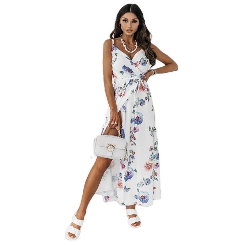 Casual Dresses Women's 2021 Summer Good Quality Factory Price Fashion Splicing Sleeveless Sling Printed Belt Split Long Dress, Black;gray
Casual Dresses Women's 2021 Summer Good Quality Factory Price Fashion Splicing Sleeveless Sling Printed Belt Split Long Dress, Black;gray