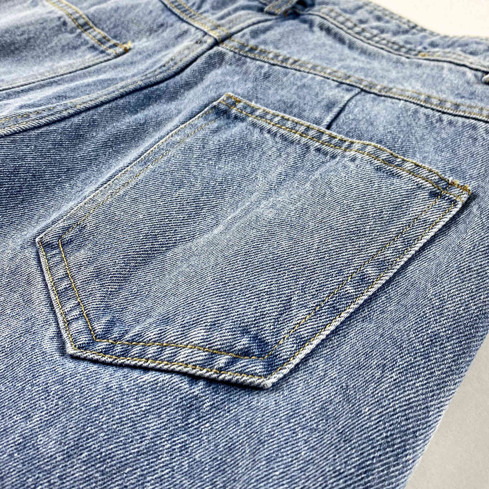 VANOVICH Korean Spring and Summer High Waist Washed Loose Straight Blue Casual Jeans Wide Leg Trousers 210615