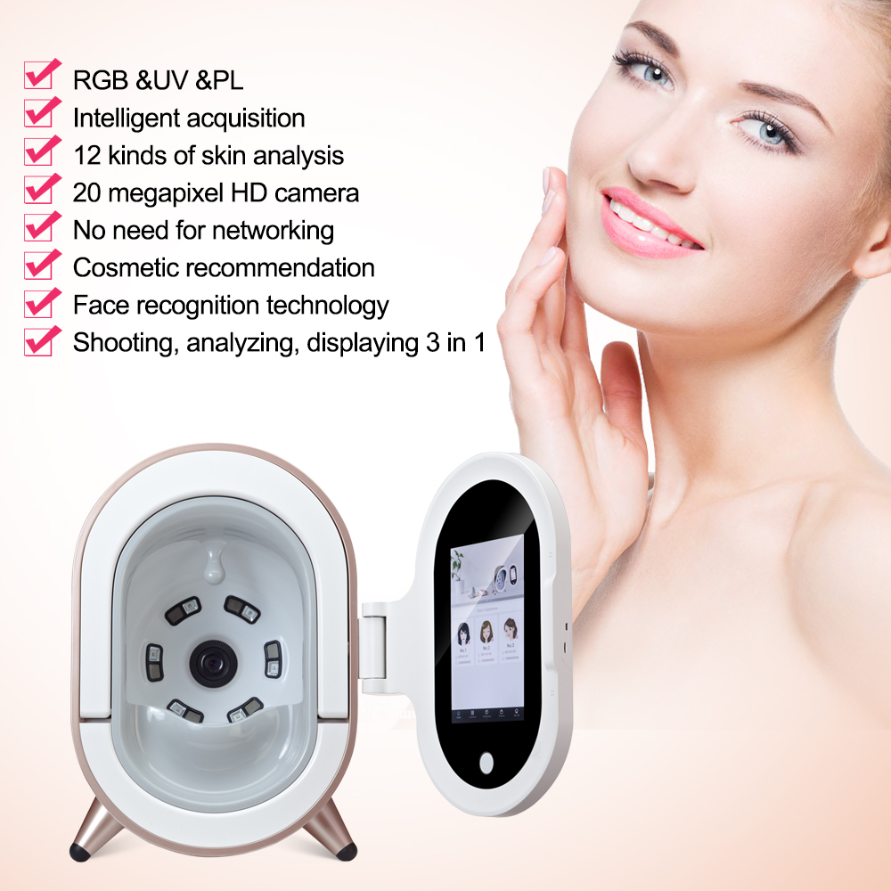 Professional Skin Analysis Machine UV Magic Mirror Facial-Analyzer Skin Diagnosis System Facial Beauty Equipment
Professional Skin Analysis Machine UV Magic Mirror Facial-Analyzer Skin Diagnosis System Facial Beauty Equipment