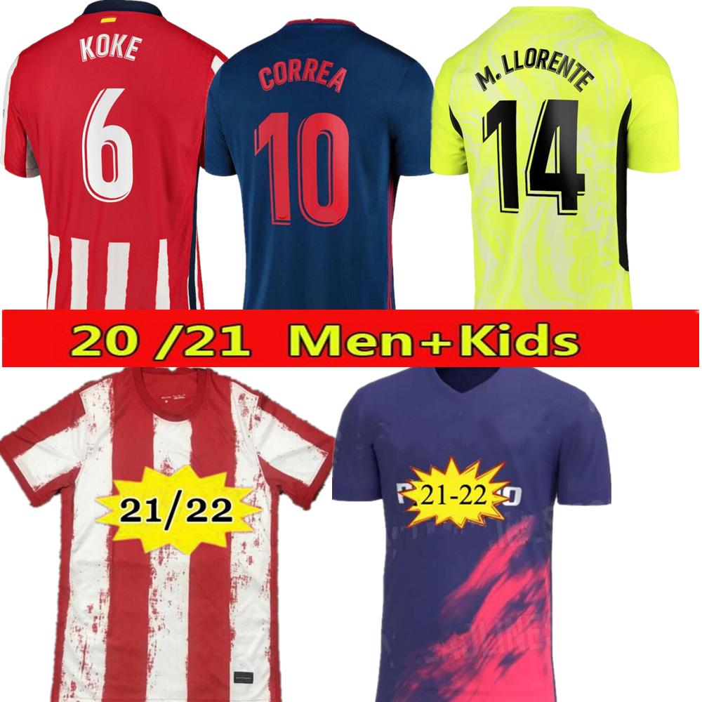 21 22 Atletico Soccer Jerseys Suárez Madrid 2122 João Félix Saul Koke M.Llorente DEMBÉLÉ Men Kids Kits Training football jersey Pants
21 22 Atletico Soccer Jerseys Suárez Madrid 2122 João Félix Saul Koke M.Llorente DEMBÉLÉ Men Kids Kits Training football jersey Pants
