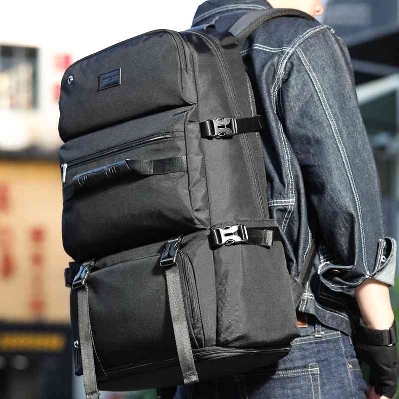 Traveling backpack capacity leisure travel men's business trip extra large 80L luggage Large Backpack, Black small (50l)
Traveling backpack capacity leisure travel men's business trip extra large 80L luggage Large Backpack, Black small (50l)