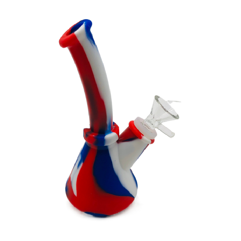 High Quality Bongs Hookah Double-Layer Filtration Water Pipe Silicone Tube Glass Bong Dab Rig For Smoke Dry Herb Wax Vaporizer Unbreakable
High Quality Bongs Hookah Double-Layer Filtration Water Pipe Silicone Tube Glass Bong Dab Rig For Smoke Dry Herb Wax Vaporizer Unbreakable