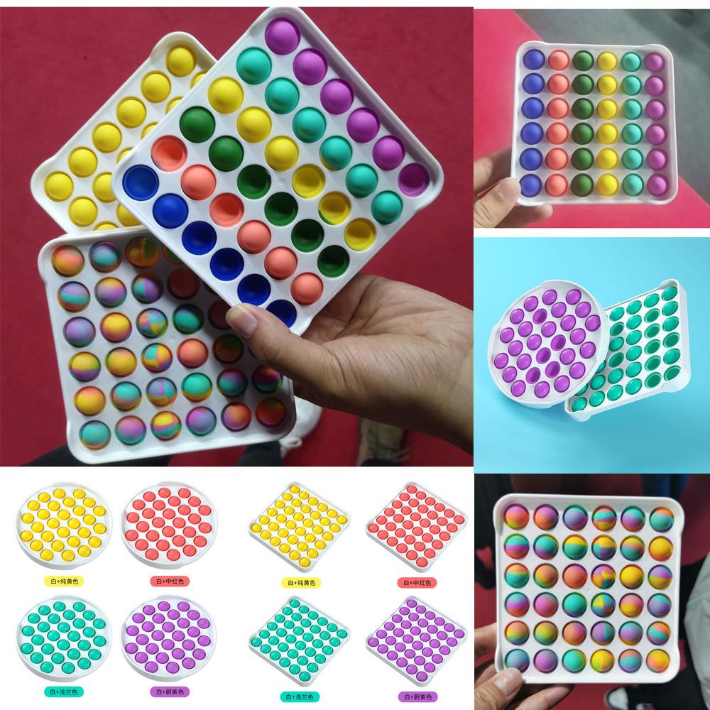 Square Circle Round Pop bubble Fidget Bubble Toy Push Bubbl Game Sensory Squeeze Toys Kids Adult Baby Finger Fun Ball Bubbles Stress Relief
Square Circle Round Pop bubble Fidget Bubble Toy Push Bubbl Game Sensory Squeeze Toys Kids Adult Baby Finger Fun Ball Bubbles Stress Relief