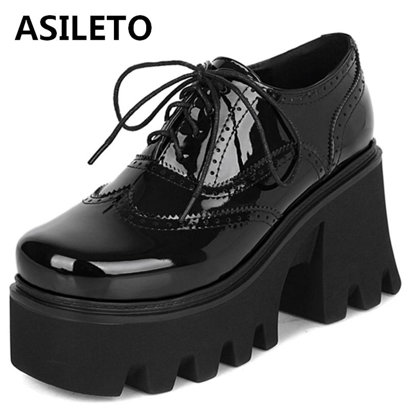2021 Women Pumps Square Toe 8cm Block Heels Thick Bottom Patent Leather Lace-Up Stylish Cool Big Size 35-44 S2164 Dress Shoes, Black
2021 Women Pumps Square Toe 8cm Block Heels Thick Bottom Patent Leather Lace-Up Stylish Cool Big Size 35-44 S2164 Dress Shoes, Black