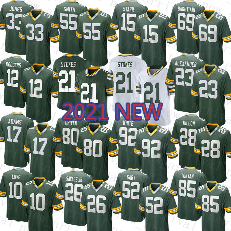 Mens 12 Aaron Rodgers 17 Davante Adams Football Jersey Aaron Jones Eric Stokes Jaire Alexander Love David Bakhtiari Reggie White Bart Starr Robert Tonyan Cobb Dillon, Mens-baozhuanggong
Mens 12 Aaron Rodgers 17 Davante Adams Football Jersey Aaron Jones Eric Stokes Jaire Alexander Love David Bakhtiari Reggie White Bart Starr Robert Tonyan Cobb Dillon, Mens-baozhuanggong