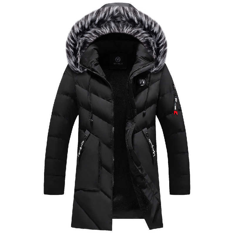 Winter Parkas Men Thicken Warm Jackets Men Fashion Faux fur Hooded Fleece Coats Casual Waterproof Cotton Long Snowjacket 210603, Hq918black
Winter Parkas Men Thicken Warm Jackets Men Fashion Faux fur Hooded Fleece Coats Casual Waterproof Cotton Long Snowjacket 210603, Hq918black
