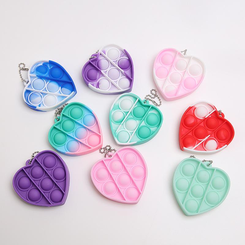 Push Pop it Fidget toys keychain for kids adult decompression silicone camo rainbow rodent pioneer anti Stress Bubbles Board Fidget Game it
Push Pop it Fidget toys keychain for kids adult decompression silicone camo rainbow rodent pioneer anti Stress Bubbles Board Fidget Game it