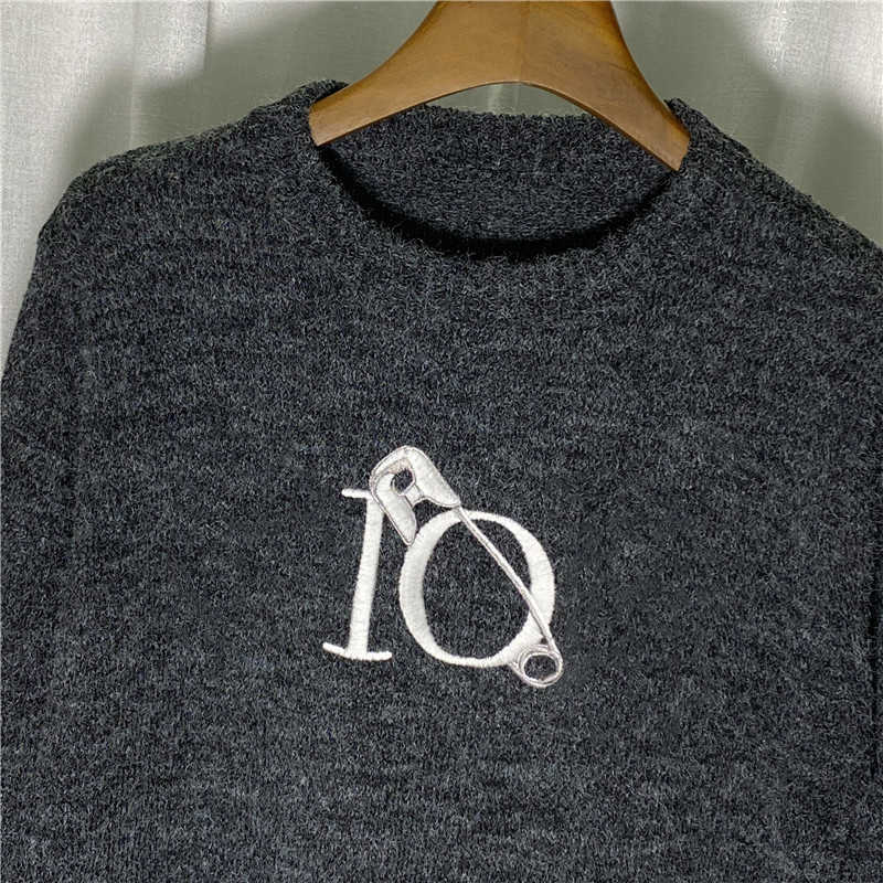 Casual Pullover Hombre Fashion Sweater For Men Warm Solid High-Quality Spring Autumn Long Sleeve Male Fit round collar 210818