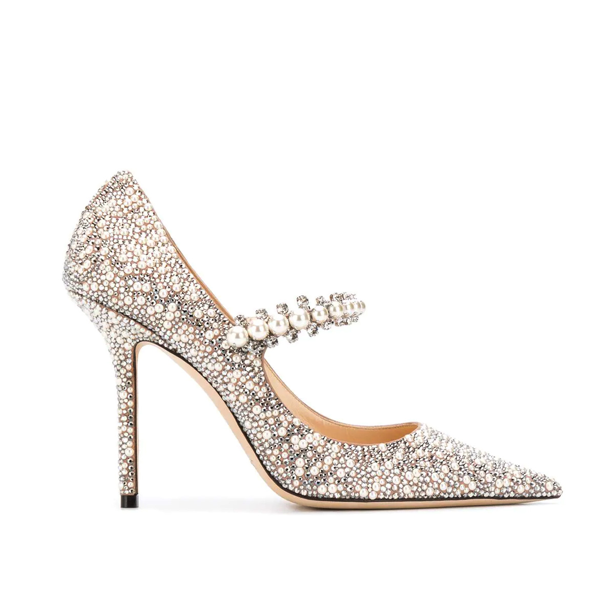 Romy 100mm Bridal shoes pointed toes Crystal-embellished studded stiletto Heels pumps Rhinestone beaded pearl heeled women Luxury Designers dress shoe for party, Gift(not sold separately)
Romy 100mm Bridal shoes pointed toes Crystal-embellished studded stiletto Heels pumps Rhinestone beaded pearl heeled women Luxury Designers dress shoe for party, Gift(not sold separately)