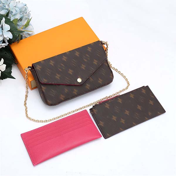 2pcs/set Evening bags Women luxurys Designers Shoulder Crossbody bag handbags hobo leather Party woman girl lady Designer handbag Reversal letters#VL#, With correct logos
2pcs/set Evening bags Women luxurys Designers Shoulder Crossbody bag handbags hobo leather Party woman girl lady Designer handbag Reversal letters#VL#, With correct logos