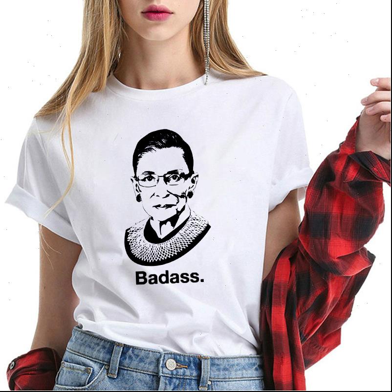 Women T Shirts shirt Notorious RBG Printed Harajuku O neck Ladies fashion Streetwear Top Casual Tshirt Female clothing, White
Women T Shirts shirt Notorious RBG Printed Harajuku O neck Ladies fashion Streetwear Top Casual Tshirt Female clothing, White