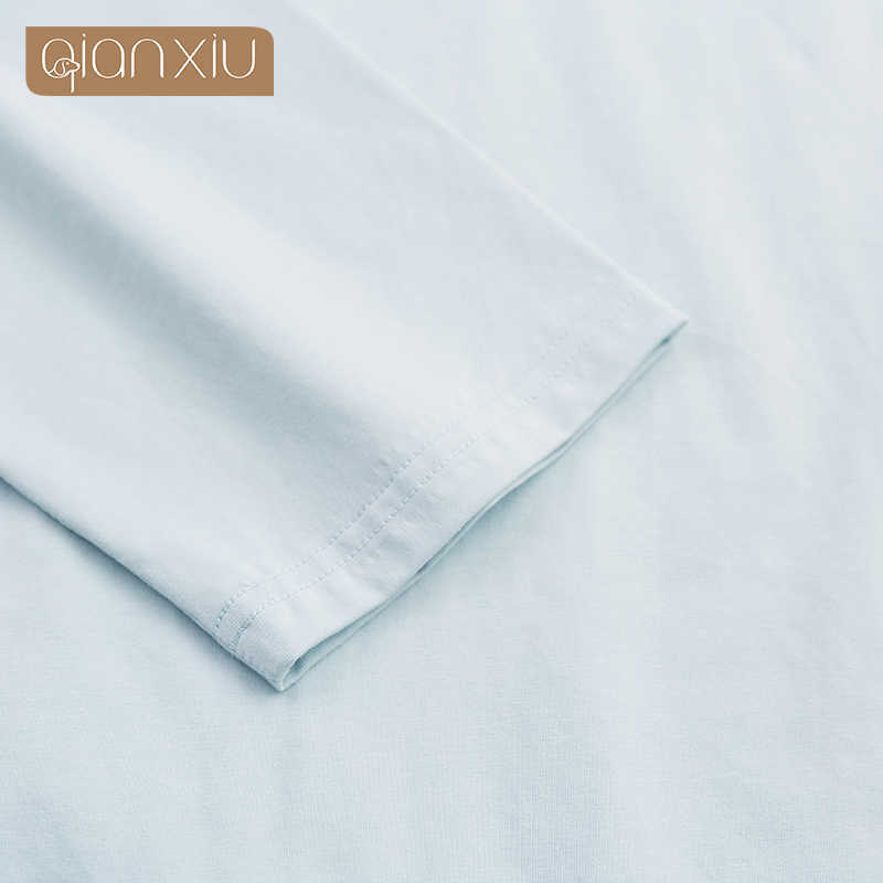 Lovers pajamas Spring Cotton Pajamas Lightly Hugh Men's Crewneck Long Sleeve Suit Home Suit Men's Pajamas 211019