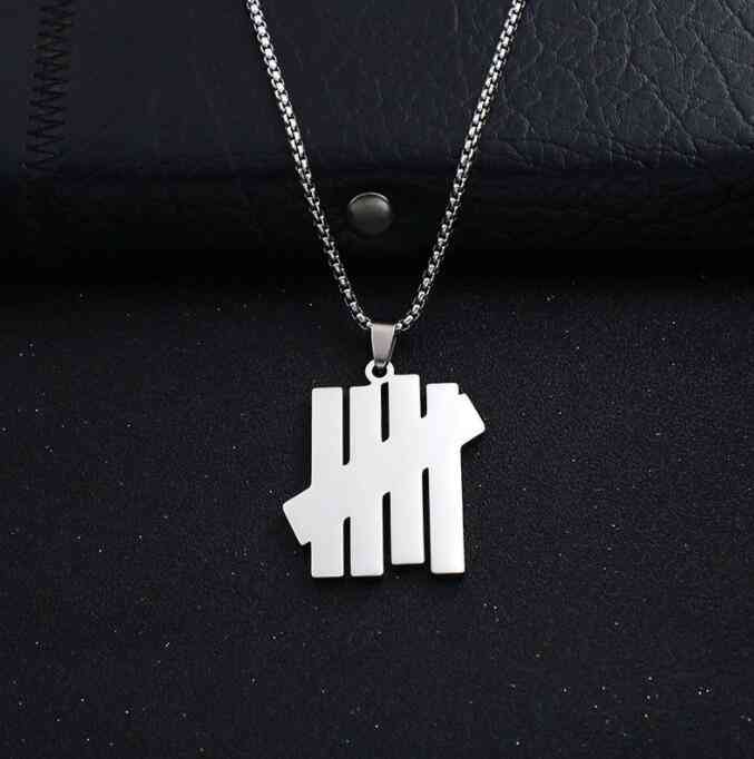 Unbeaten Stainless Steel Necklace Ins Couple Titanium Steel Hiphop Chain Hip Hop Necklaces Y211122, Silver
Unbeaten Stainless Steel Necklace Ins Couple Titanium Steel Hiphop Chain Hip Hop Necklaces Y211122, Silver