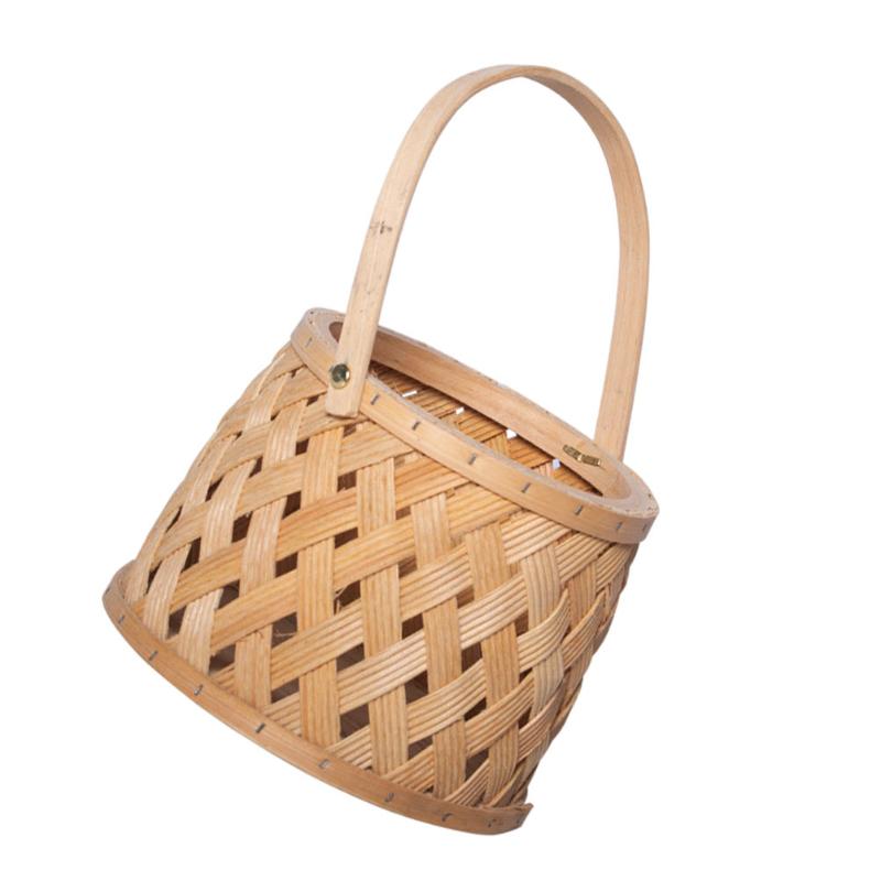 Decorative Flowers & Wreaths 1Pc Flower Holder Multi-purpose Woven Basket Handled Sundries, Wood color
Decorative Flowers & Wreaths 1Pc Flower Holder Multi-purpose Woven Basket Handled Sundries, Wood color