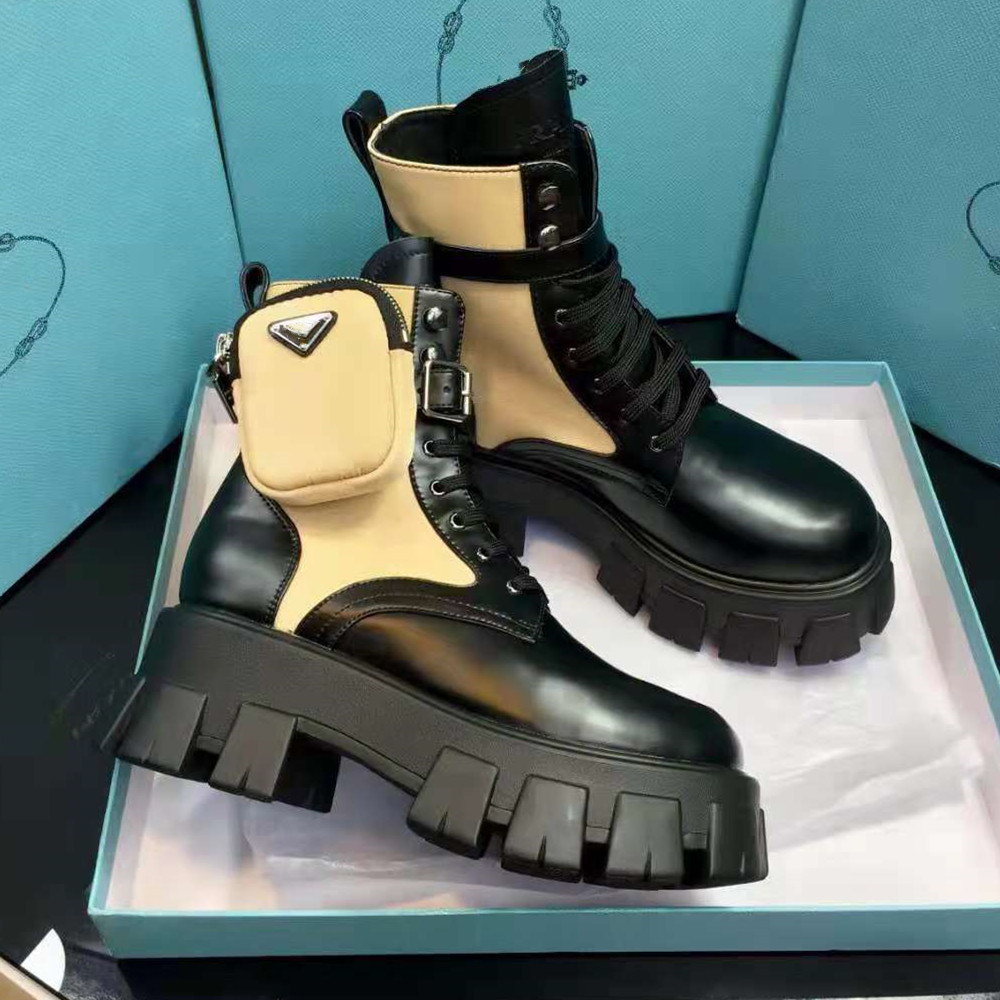 Women Real Leather Boots High Quality Designer Lady Nylon Pouch Strap Rubber Tread Sole Ankle Combat Boot, Shoes dustbag
Women Real Leather Boots High Quality Designer Lady Nylon Pouch Strap Rubber Tread Sole Ankle Combat Boot, Shoes dustbag