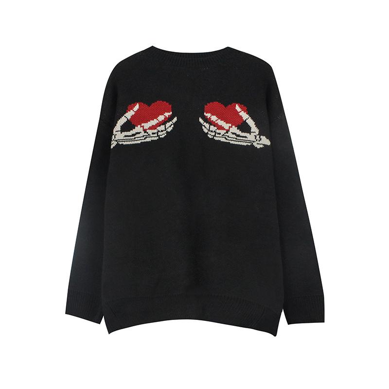 Men's Sweaters Couple Neck Men Skull Fall Pullover Hair Shirts Crew Heart Oversize Nightgown Shape Loose Hip Hop Vibe Mesh Tops Clothes Homb, White;black
Men's Sweaters Couple Neck Men Skull Fall Pullover Hair Shirts Crew Heart Oversize Nightgown Shape Loose Hip Hop Vibe Mesh Tops Clothes Homb, White;black