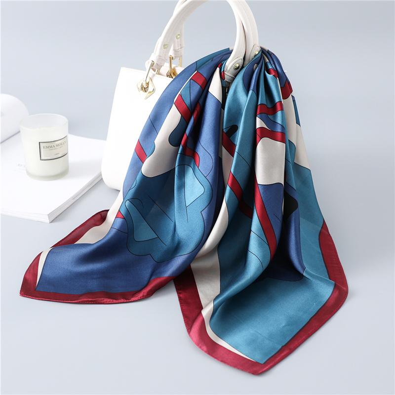 Scarves 2021 Women Scarf Small Silk Square Scarfs Hair Bands Hijab Bandana Foulard Neckerchief Female Fashion Bag Wrap Neck
Scarves 2021 Women Scarf Small Silk Square Scarfs Hair Bands Hijab Bandana Foulard Neckerchief Female Fashion Bag Wrap Neck