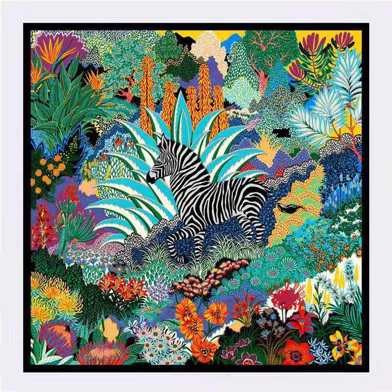 Fashion Women Twil Silk Scarf 130*130cm Big Print Horse Pattern Square Shawl Large Wrap Neckerchief Ladies Scarves
Fashion Women Twil Silk Scarf 130*130cm Big Print Horse Pattern Square Shawl Large Wrap Neckerchief Ladies Scarves