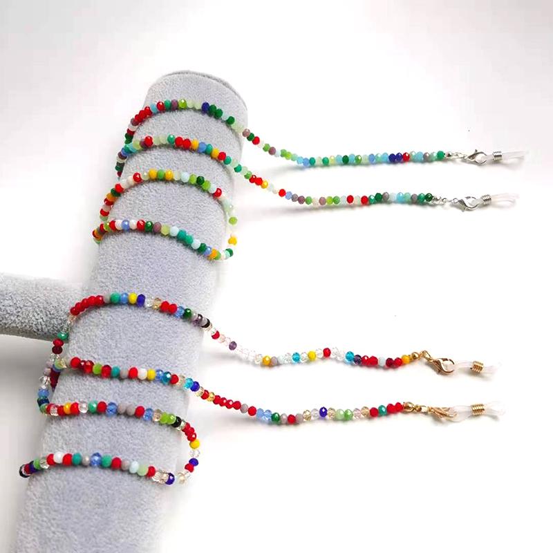 Sunglasses Frames Eyeglasses Chain Color Crystal Beaded Necklace Lanyard Eyewear Retainer Strap Women Girls Layered Bracelet
Sunglasses Frames Eyeglasses Chain Color Crystal Beaded Necklace Lanyard Eyewear Retainer Strap Women Girls Layered Bracelet