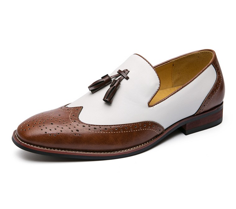 Formal Office Mens Dress Shoes Loafers Classic Coiffeur Wedding Casual Shoe Sapato Social Masculino luxurys Boots, Brown
Formal Office Mens Dress Shoes Loafers Classic Coiffeur Wedding Casual Shoe Sapato Social Masculino luxurys Boots, Brown