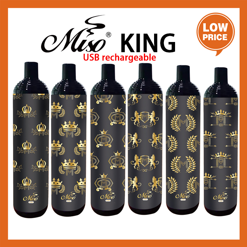 Miso King Disposable Vape Device Kit E-cigarettes 400Mah battery 3000 Puffs 8ml Pods With usb charging Cartridge Vape Stick Pen PK Bang XXL Puff Plus vapes
Miso King Disposable Vape Device Kit E-cigarettes 400Mah battery 3000 Puffs 8ml Pods With usb charging Cartridge Vape Stick Pen PK Bang XXL Puff Plus vapes