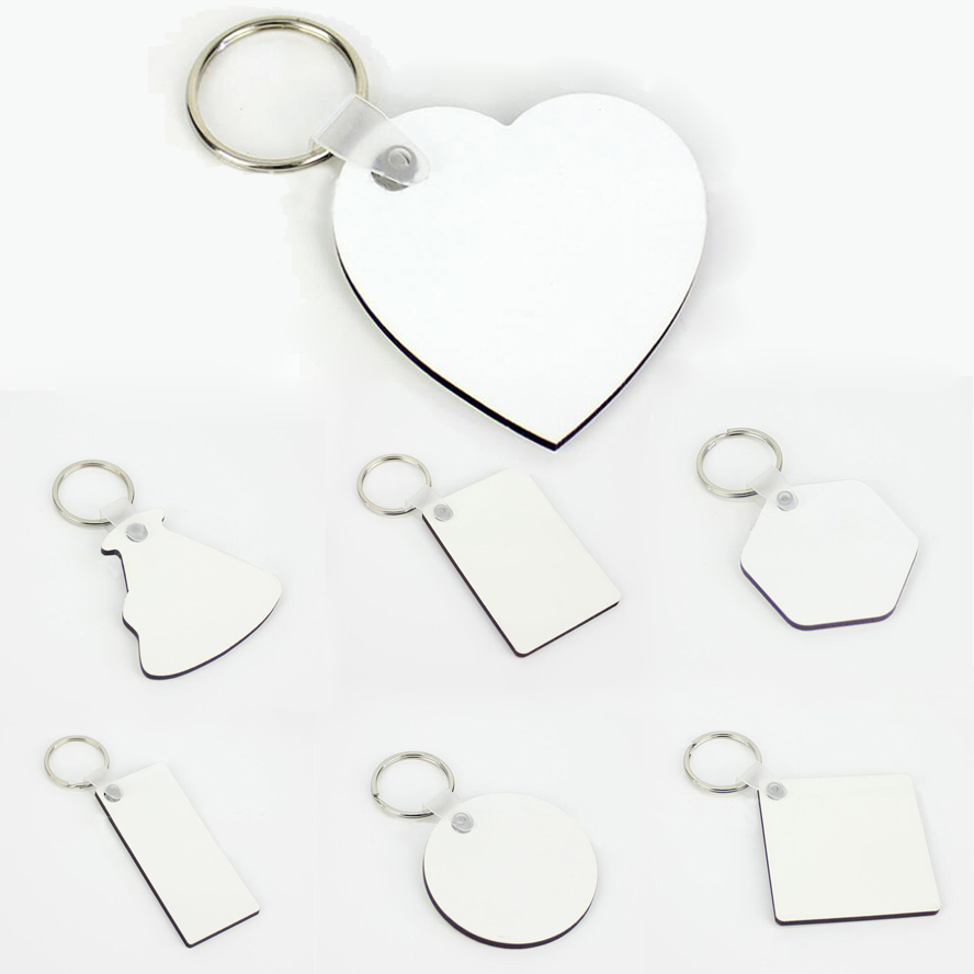 Keychain Party Favor Sublimation Blank Personality Keychains Ornament MDF Coated Board Double-sided Heat Transfer Keychaines Transfers
Keychain Party Favor Sublimation Blank Personality Keychains Ornament MDF Coated Board Double-sided Heat Transfer Keychaines Transfers