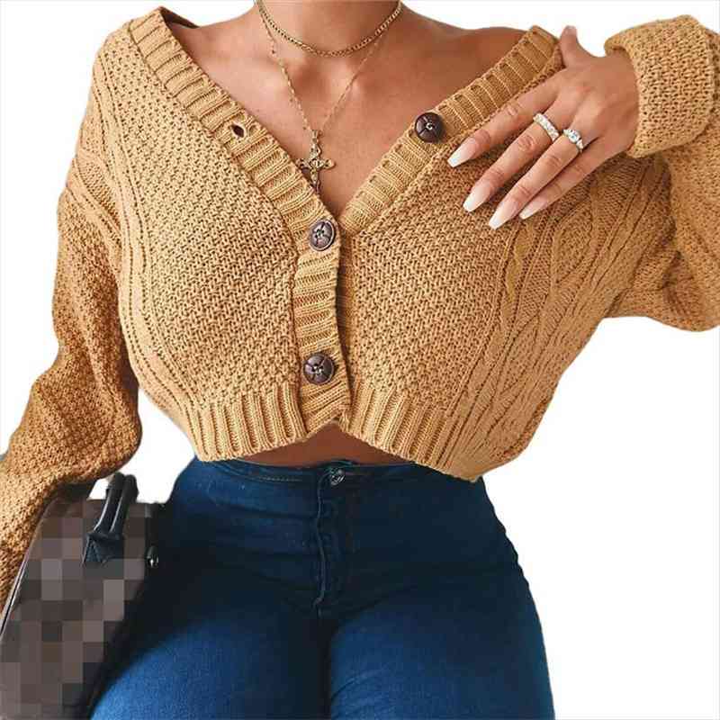 womens cardigans button up women sweater knitted cardigan ladies clothes long slereve outwear short top, White;black
womens cardigans button up women sweater knitted cardigan ladies clothes long slereve outwear short top, White;black