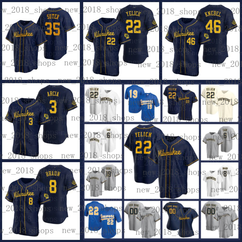 19 Robin Yount Jerseys Milwaukee Christian Yelich Brewers Baseball Lorenzo Cain Keston Hiura Omar Narvaez Avisail Garcia Orlando Arcia Men Daniel Vogelbach as, Custom cool base men jersey
19 Robin Yount Jerseys Milwaukee Christian Yelich Brewers Baseball Lorenzo Cain Keston Hiura Omar Narvaez Avisail Garcia Orlando Arcia Men Daniel Vogelbach as, Custom cool base men jersey