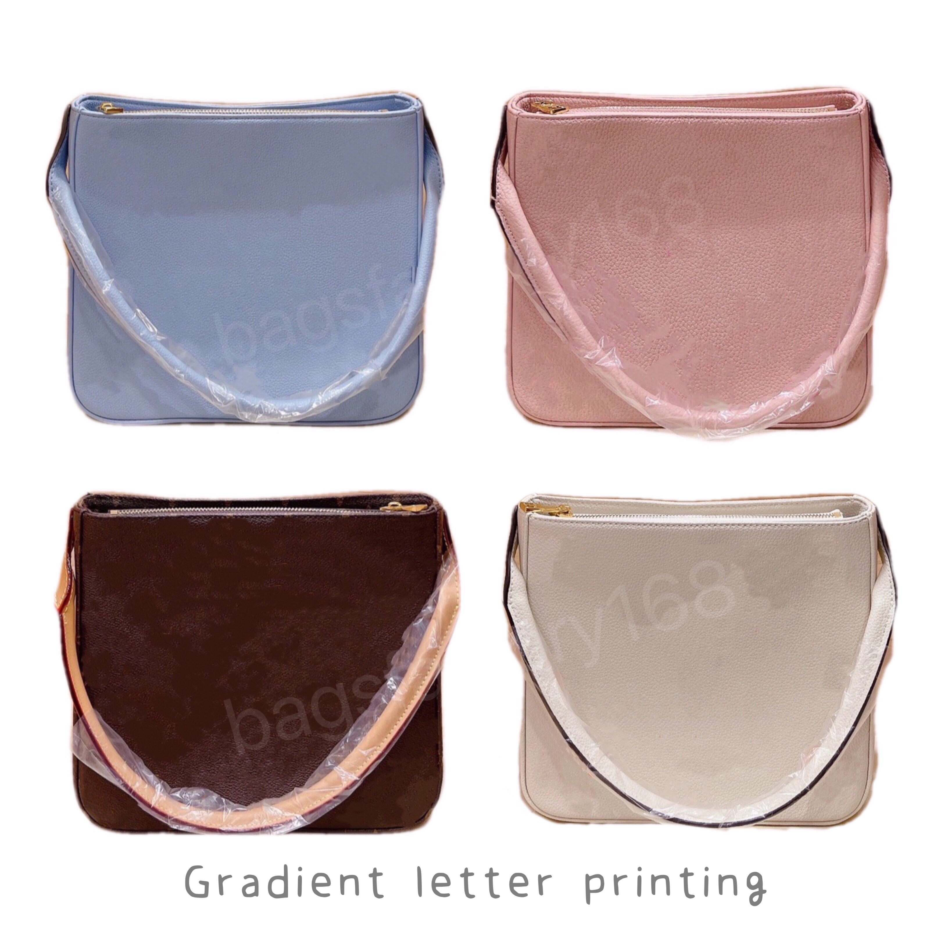 Classic printing gradient cowhide inkjet underarm bag medium size handbag art single shoulder bags four colors of leisure travel cross-body package color design, Customize
Classic printing gradient cowhide inkjet underarm bag medium size handbag art single shoulder bags four colors of leisure travel cross-body package color design, Customize