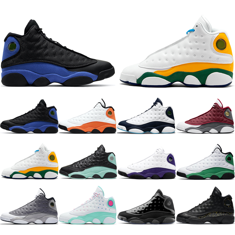 Top sale man basketball shoes 13s fashion Atmosphere Grey Aurora Green Cap and Gown Gold Glitter Hyper Royal Island Lakers Lucky Obsidian Playground Red Flint
Top sale man basketball shoes 13s fashion Atmosphere Grey Aurora Green Cap and Gown Gold Glitter Hyper Royal Island Lakers Lucky Obsidian Playground Red Flint