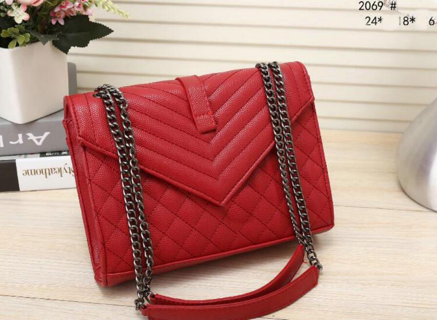 2021 Fashion message Handbags sheepskin caviar metal double chain gold silver women Handbag Leather bag Flip cover diagonal Shoulder Bags, Black
2021 Fashion message Handbags sheepskin caviar metal double chain gold silver women Handbag Leather bag Flip cover diagonal Shoulder Bags, Black