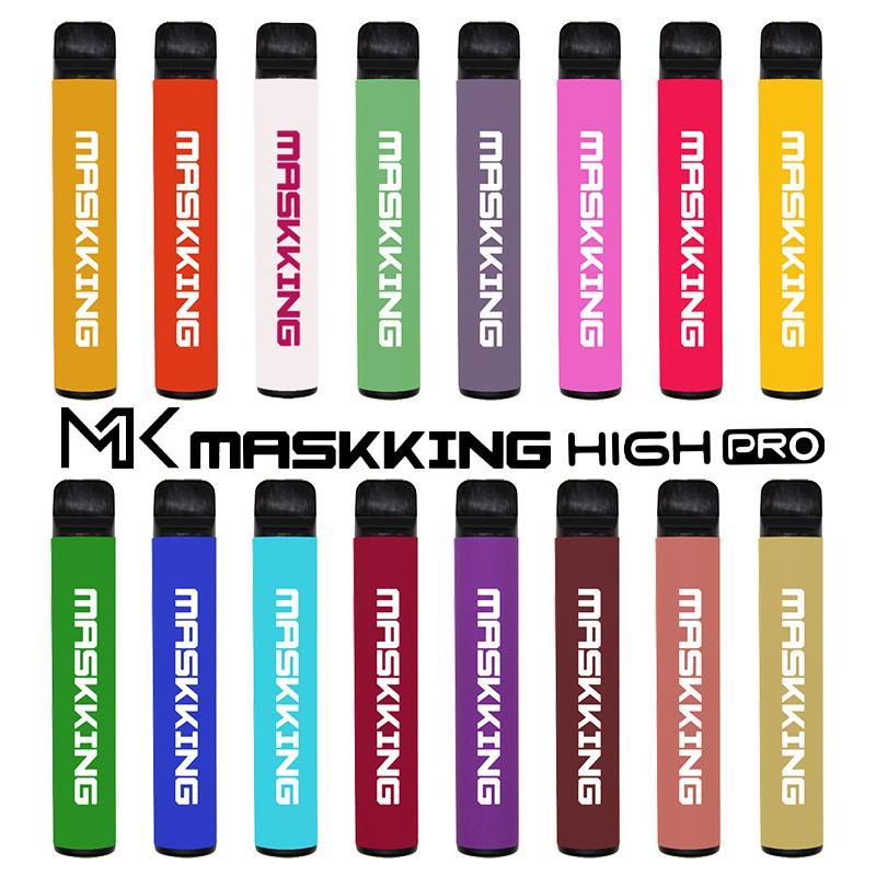 Maskking High Pro Disposable Vape Pen e cigarette starter kit Pod Device 600mAh 3.5ml Pre-filled Cartridges electronic vapors
Maskking High Pro Disposable Vape Pen e cigarette starter kit Pod Device 600mAh 3.5ml Pre-filled Cartridges electronic vapors
