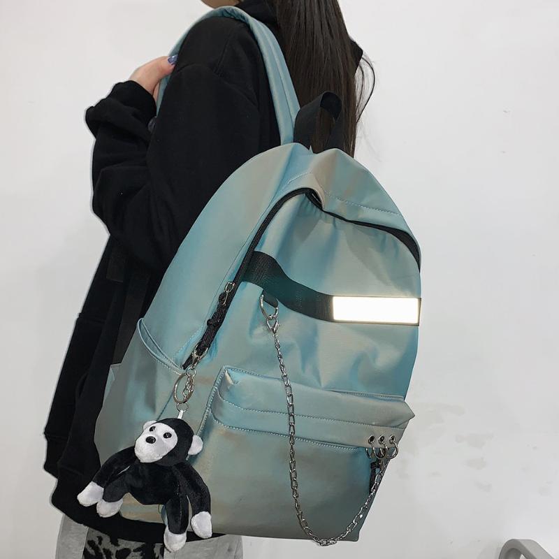 Women Men Travel Backpack Nylon Female Harajuku School Laptop Bag College Lady Casual Backpacks Fashion Book Girl Bags Student, Black
Women Men Travel Backpack Nylon Female Harajuku School Laptop Bag College Lady Casual Backpacks Fashion Book Girl Bags Student, Black