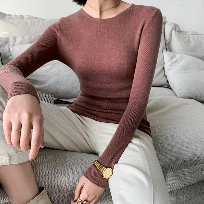 Women' Sweaters Spring Cashmere Sweater Fashion Women O-neck Wool Short Paragraph Basic Knit Cultivate Wild Pullovers, Green
Women' Sweaters Spring Cashmere Sweater Fashion Women O-neck Wool Short Paragraph Basic Knit Cultivate Wild Pullovers, Green