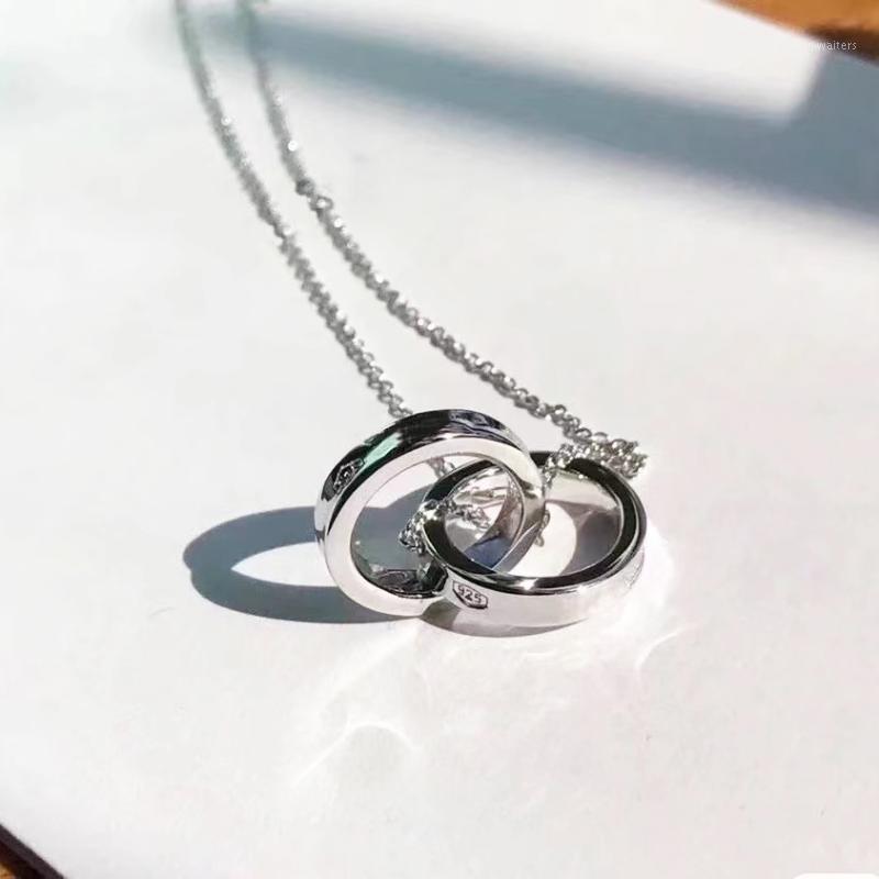 Chains 925 Jewelry Sterling Silver Necklaces For Women Original Brand Chain NecklaceFF Choker Couple Gift
Chains 925 Jewelry Sterling Silver Necklaces For Women Original Brand Chain NecklaceFF Choker Couple Gift