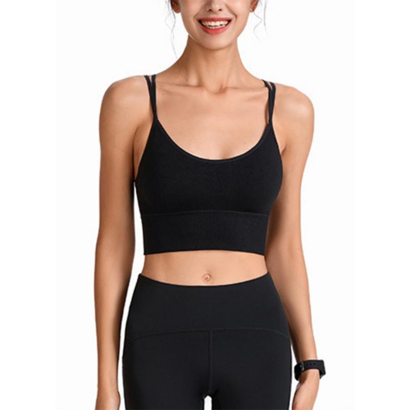 Yoga Outfit Women Sports Running Bra Anti-sweat Gym Fitness Seamless Push Up Workout Shockproof Crop Underwear
Yoga Outfit Women Sports Running Bra Anti-sweat Gym Fitness Seamless Push Up Workout Shockproof Crop Underwear