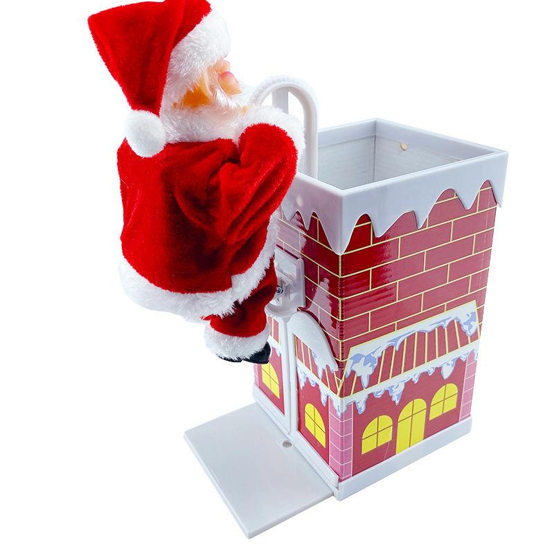 Girl's Dresses Christmas Electric Chimney Climbing Santa Claus -selling Bead Curtain, Red
Girl's Dresses Christmas Electric Chimney Climbing Santa Claus -selling Bead Curtain, Red