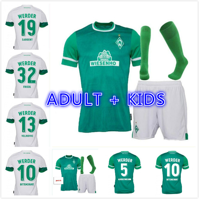 ADULT KIDS KIT 21 22 SV Werder Bremen Soccer Jerseys 2021 2022 #10 KRUSE KLAASSEN Füllkrug BITTENCOURT RASHICA M.EGGESTEIN Football shirts
ADULT KIDS KIT 21 22 SV Werder Bremen Soccer Jerseys 2021 2022 #10 KRUSE KLAASSEN Füllkrug BITTENCOURT RASHICA M.EGGESTEIN Football shirts