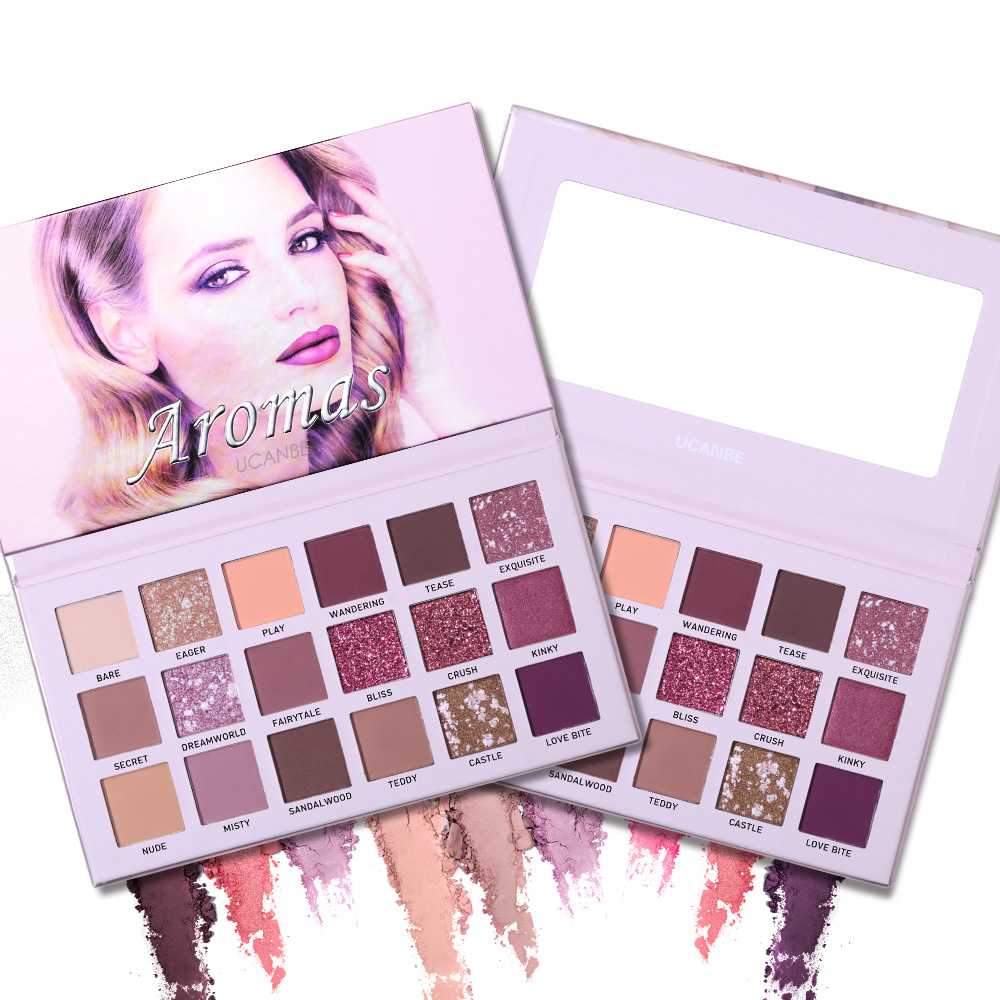 NUDE Palette Eyeshadow Makeup Kit 18 Colors Glitter Shimmer Matte Pigmented Powder Smooth Natural Eye Shadow Cosmetics, Alstub035
NUDE Palette Eyeshadow Makeup Kit 18 Colors Glitter Shimmer Matte Pigmented Powder Smooth Natural Eye Shadow Cosmetics, Alstub035