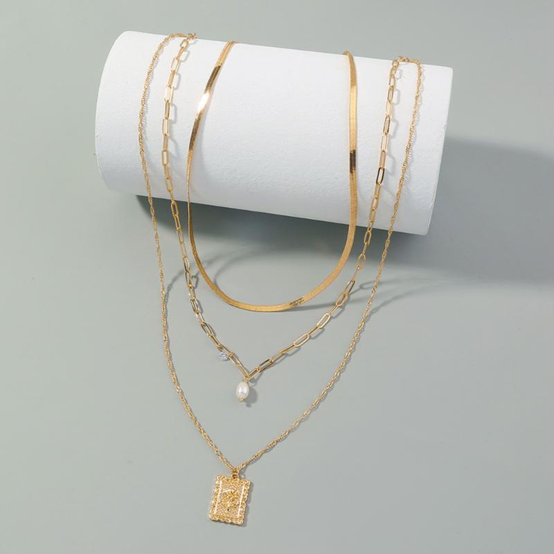 Chokers Wholesale Factory Versatile Multi-Layer Twin Necklace Hip Hop Street Rose Pendant Fashion Metal For Women
Chokers Wholesale Factory Versatile Multi-Layer Twin Necklace Hip Hop Street Rose Pendant Fashion Metal For Women